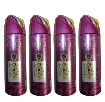 LATTAFA Tharwah Gold Deodorant 200ml - 4 STUKS