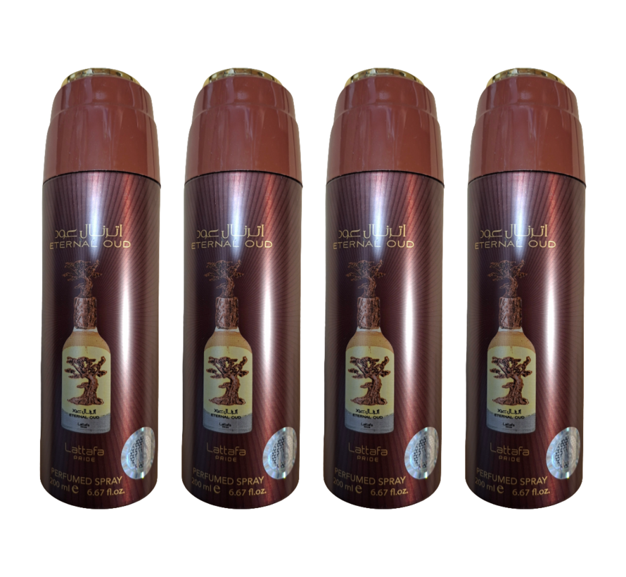 Eternal Oud Deodorant 200ml - 4 STUKS