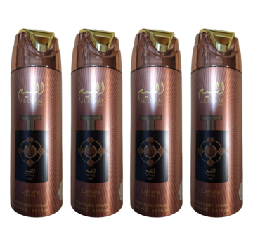 LATTAFA Al Qiam Gold Deodorant 200ml - 4 STUKS