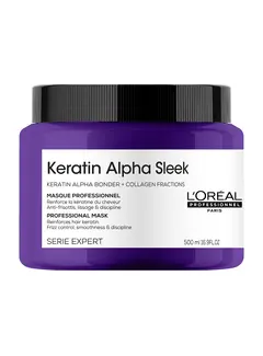 L'Oréal Professionnel Keratin Alpha Sleek Professioneel Haarmasker 500ml