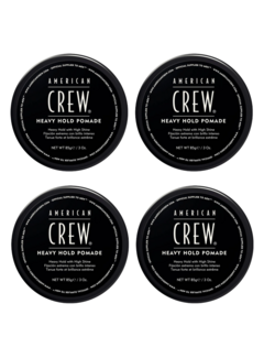 American Crew Heavy Hold Pomade 85gr. - 4 Pack