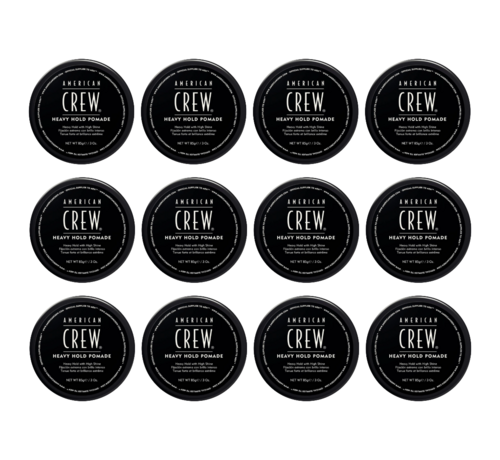 American Crew Heavy Hold Pomade 85gr. - 12 Pack