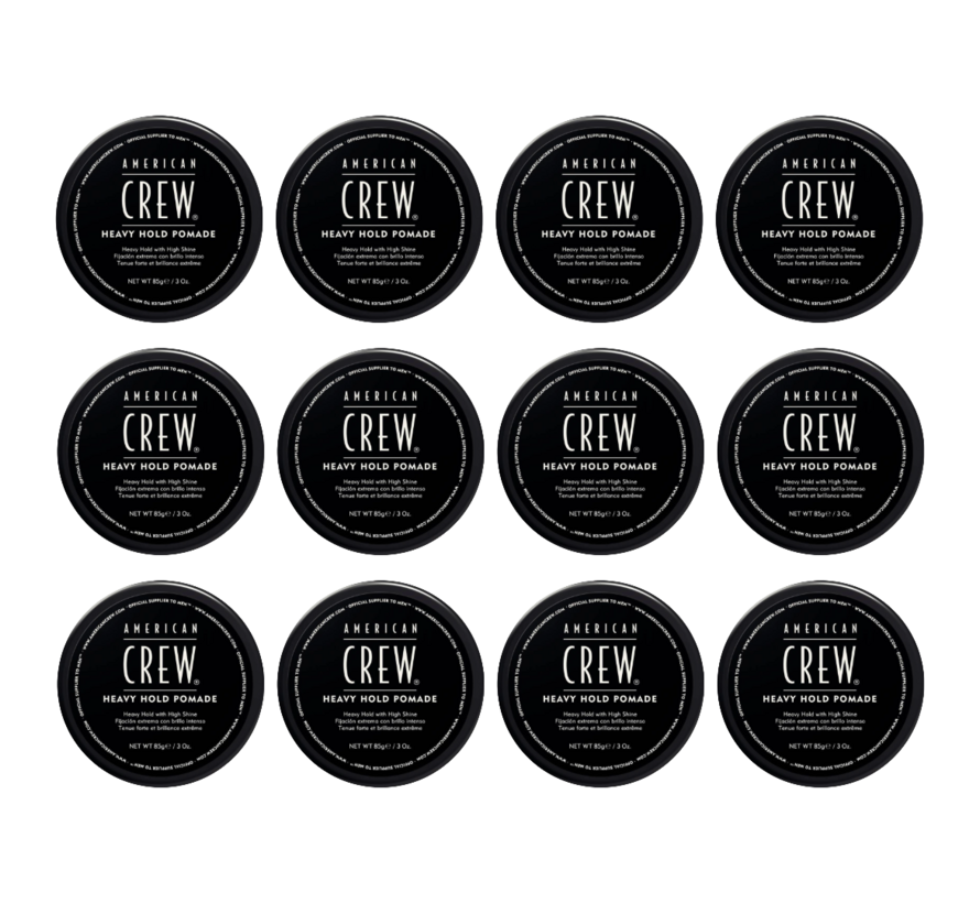 Heavy Hold Pomade 85gr. - 12 Pack
