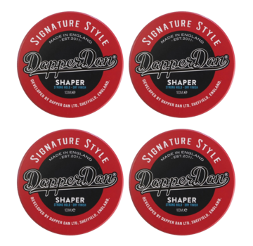 Dapper Dan Signature Style Shaper 100ml - 4 Pack