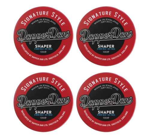 Dapper Dan Signature Style Shaper 100ml - 4 Pack