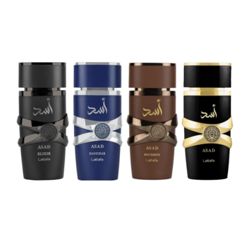 LATTAFA Asad Complete 4 Pack 100ml