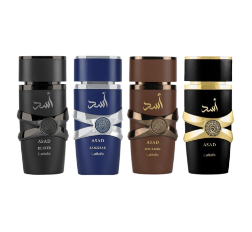 LATTAFA Asad Complete 4 Pack 100ml