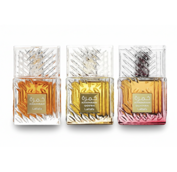 LATTAFA KHAMRAH Set van alle 3 Soorten