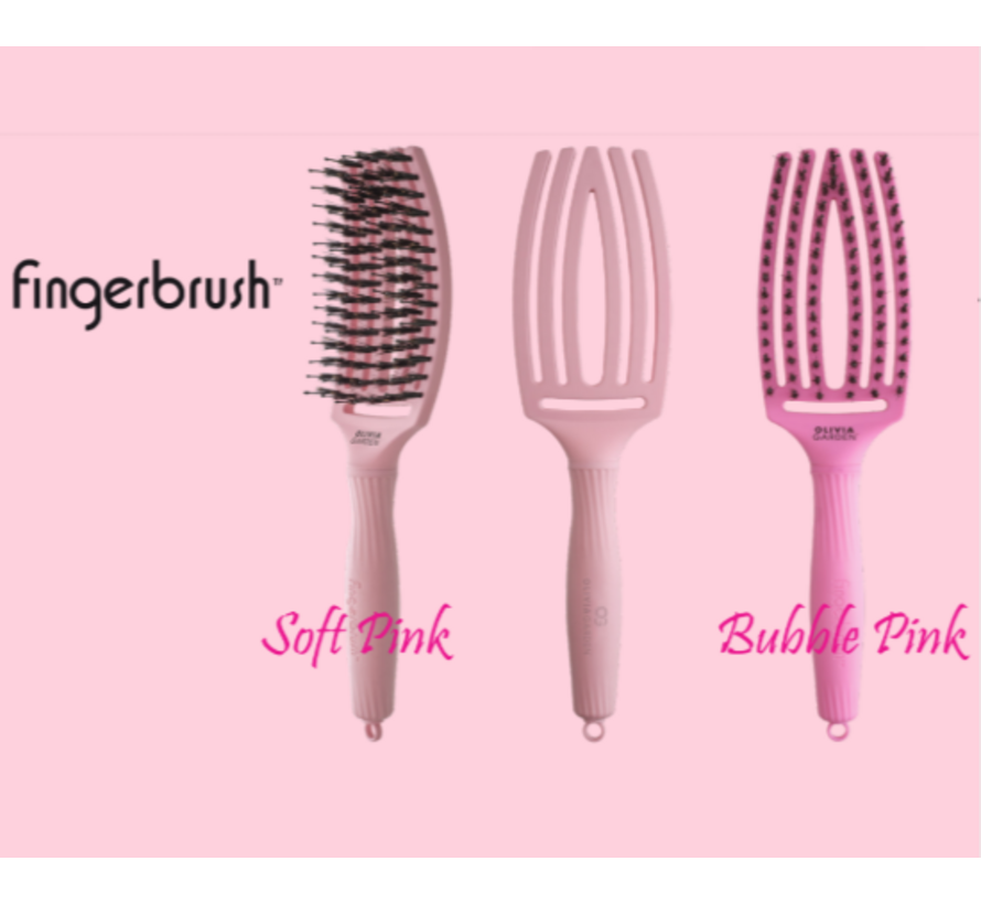 Fingerbrush Pink Think  Feel your boobs- BUBBLE PINK - TWEEDE KANSJE