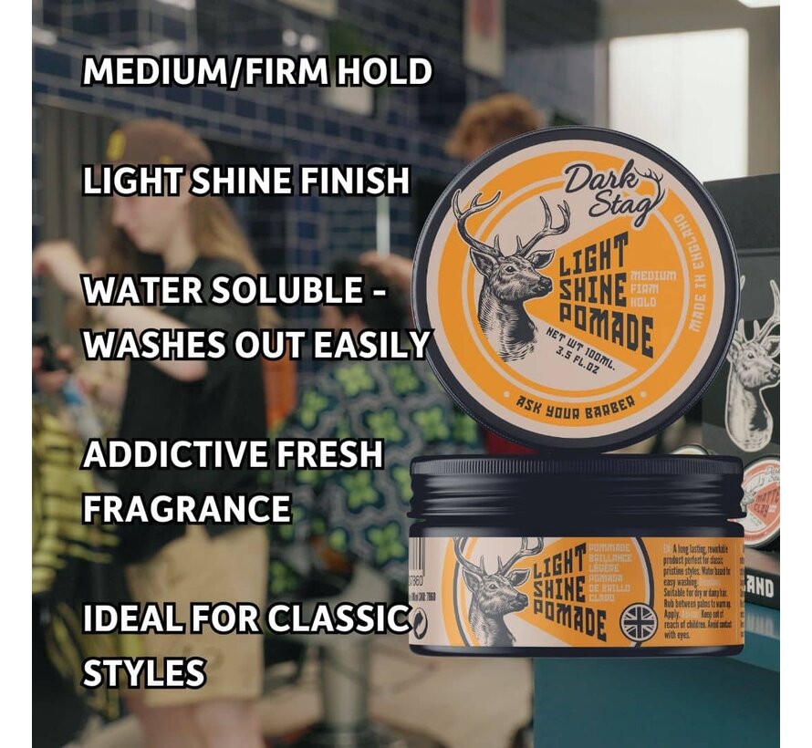Light Shine Pomade 100ml - 4 PACK