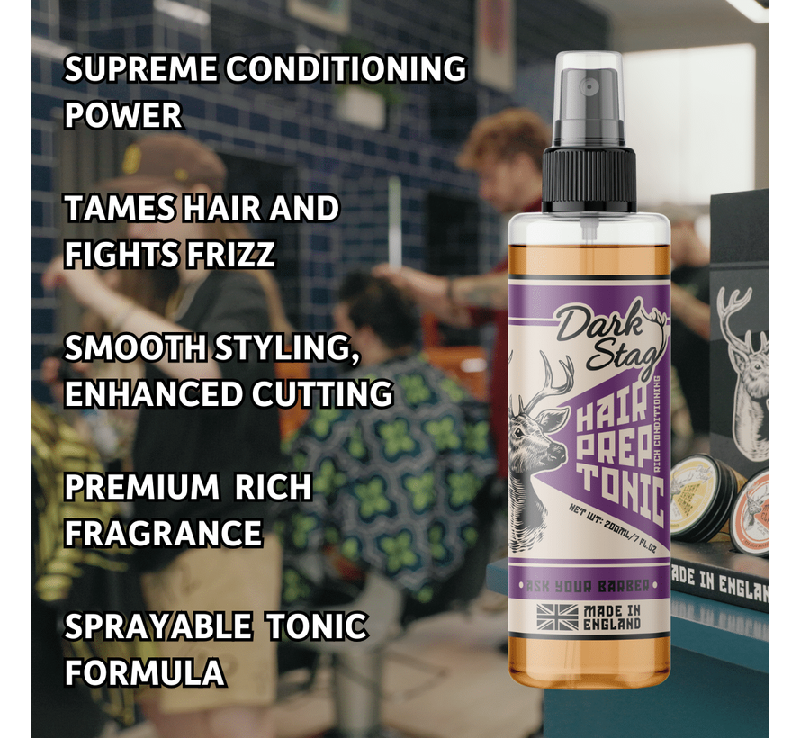 Hair Prep Tonic 200ml - 4 PACK