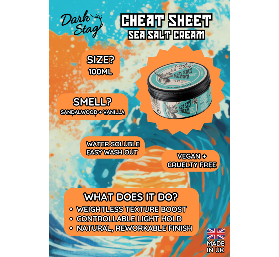 Sea Salt Cream 100ml - 4 PACK