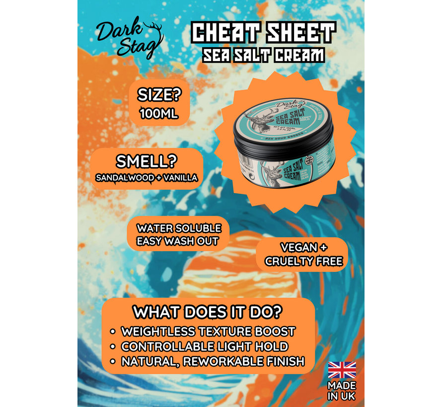 Sea Salt Cream 100ml - 12 PACK