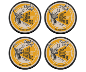 Dark Stag Light Shine Pomade 100ml - 4 PACK