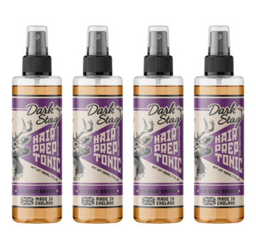 Dark Stag Hair Prep Tonic 200ml - 4 PACK