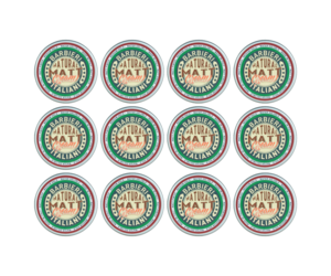 Barbieri Italiani Natural Matt Cream 100ml - 12 STUKS