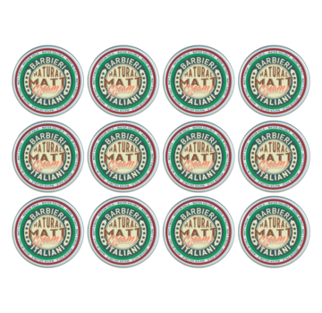 Barbieri Italiani Natural Matt Cream 100ml - 12 STUKS