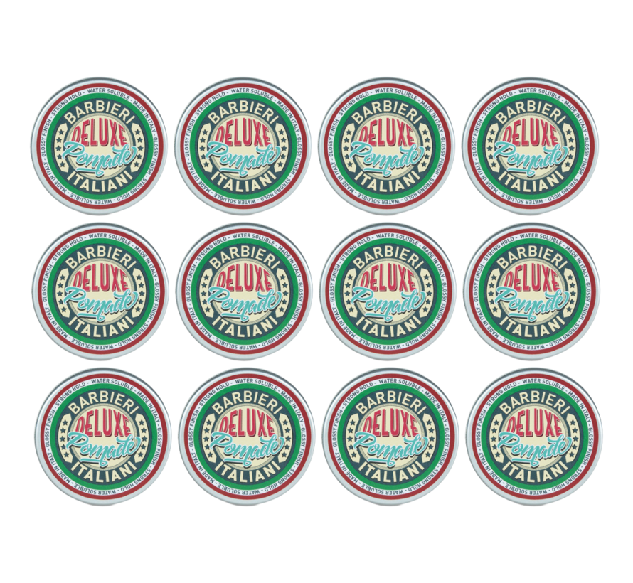 De Luxe Pomade 100ml - 12 STUKS