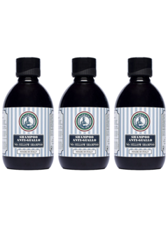 Barbieri Italiani No Yellow Shampoo 250ml - 3 STUKS