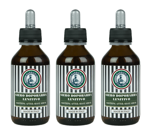 Barbieri Italiani Aftershave Kalmerende Serum 100ml - 3 STUKS