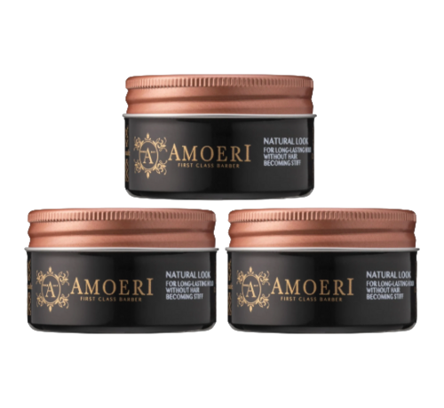 AMOERI Styling Cream Pomade 100ml - 3 STUKS