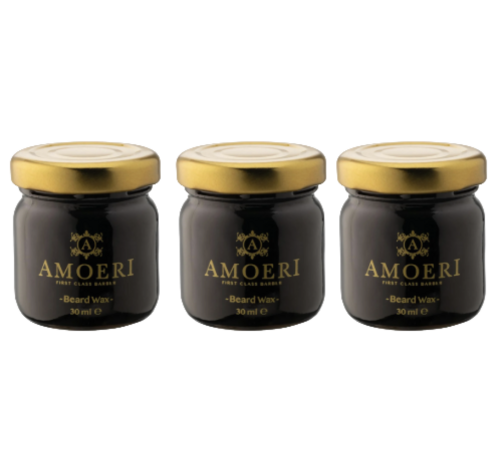 AMOERI Beard Wax 30ml ( Bio ) - 3 STUKS