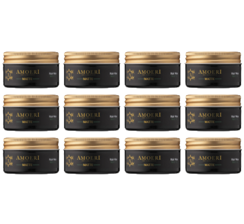 AMOERI Hair Wax Matte - 12 STUKS