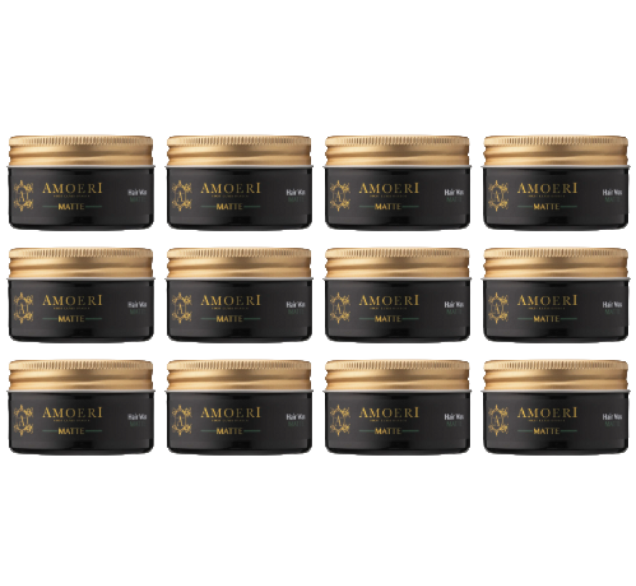 Hair Wax Matte - 12 STUKS