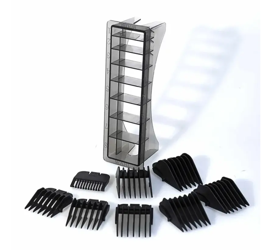 Opzetkammenset black 1 tm 8 (3-25 mm)