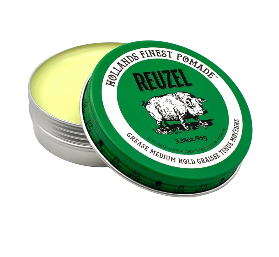 Pomade Green Medium Hold 95 gr. 12 STUKS NEW!