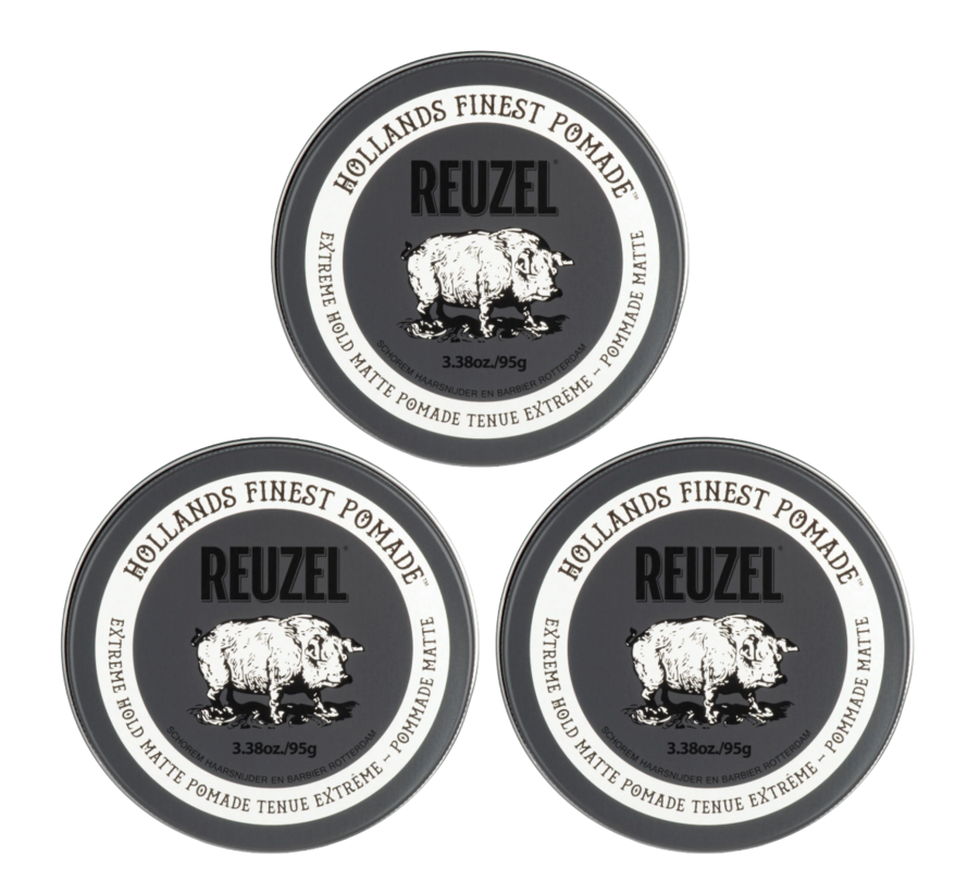 Extreme Hold Matte Pomade 95g - 3 STKS - NEW!