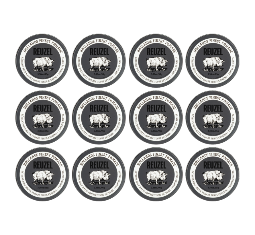 Extreme Hold Matte Pomade 95g - 12 STUKS -  NEW!