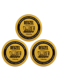 Reuzel Liquid - Death Severed Head Clay Pomade  95.8Gr. Per 3 Stuks NEW!