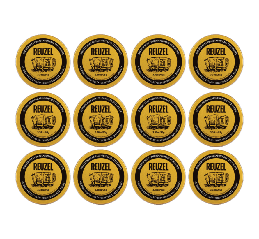 Liquid Death - Severed  Head Clay Pomade 95.8Gr. - 12 Stuks