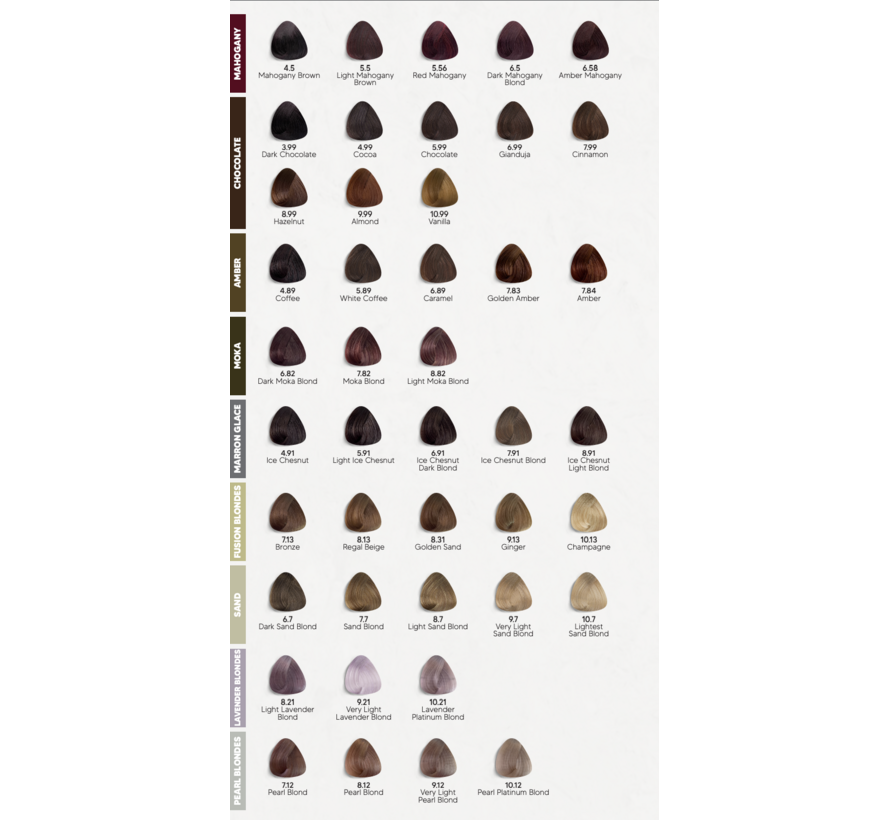 HAIR COLOR 100ML - Kleur 8 t/m Mixtones - 12 STUKS Per Kleur