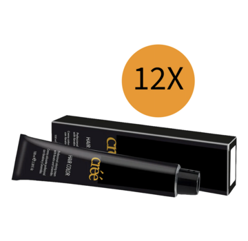 Créé Professional HAIR COLOR 100ML  - Kleur 1 t/m 7 - 12 STUKS Per Kleur