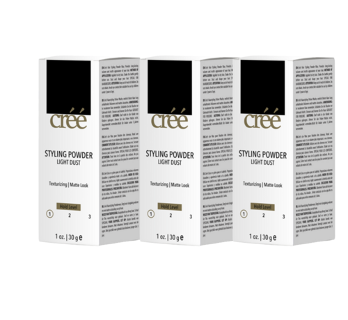 Créé Professional Styling Powder Light Dust 30gr. 3 Stuks