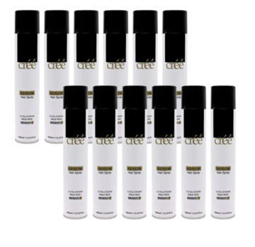 Créé Professional Hair Spray Ultra Strong Hold Tech 400ml. Per 12 stuks