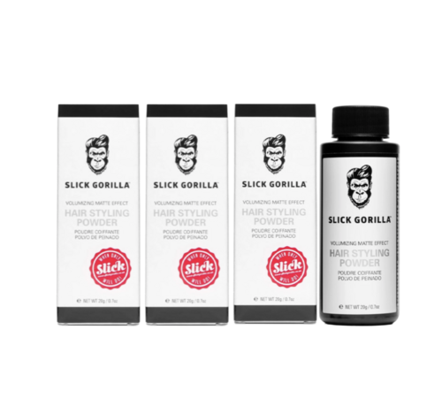 Slick Gorilla Hair Styling Powder 20g - 3 STUKS