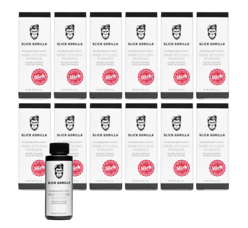 Slick Gorilla Hair Styling Powder 20g - 12 STUKS