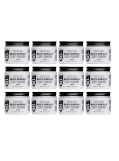 Slick Gorilla Clay Pomade 70g - Per 12 Stuks