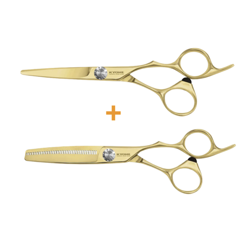 Kyone Promo! 710 Gold- knipschaar + gratis 710T Gold- coupeschaar