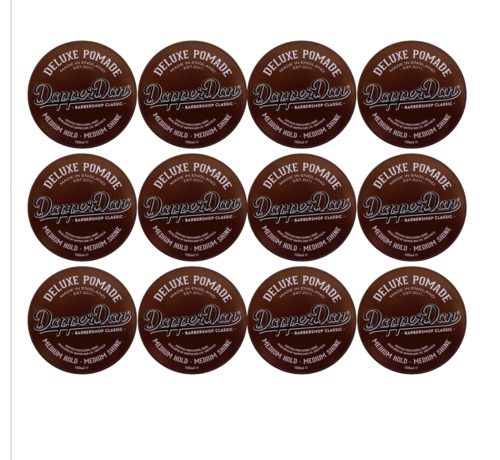 Dapper Dan Deluxe Pomade 100ml - 12 STUKS