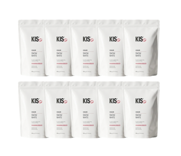 KIS Snow White Bleach 500gr | 10 Zakken