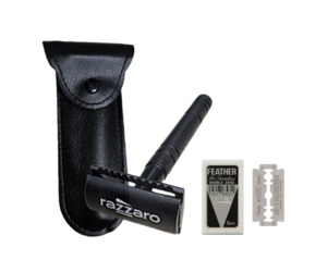 Razzaro Safety Double Edge Razor + 1 Pakje Feather Scheermesjes