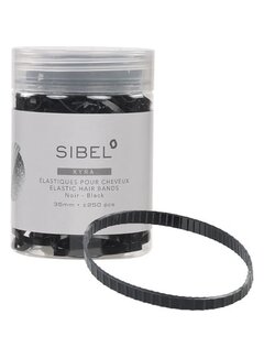 Sibel Haar Elastieken KYRA -  50 STUKS - 45mm