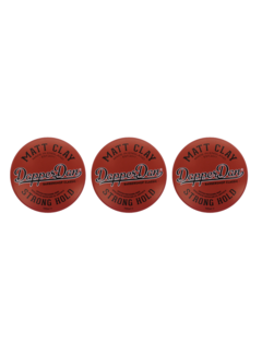 Dapper Dan Matt Clay 100ml - 3 STUKS