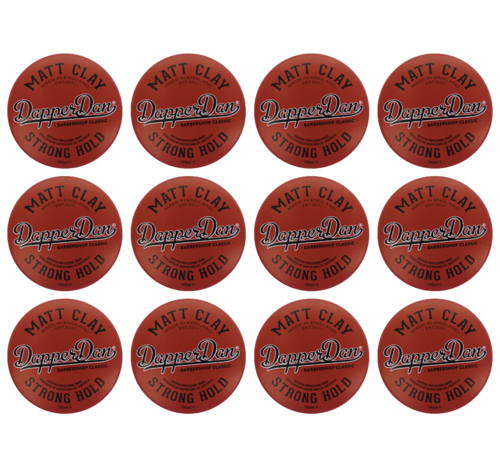 Dapper Dan Matt Clay 100ml - 12 STUKS