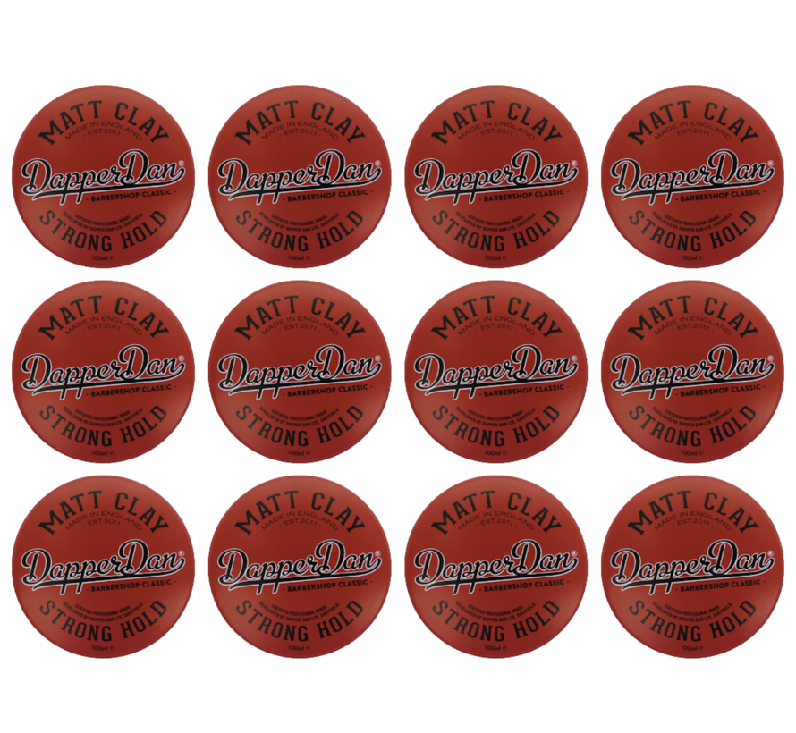 Matt Clay 100ml - 12 STUKS