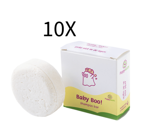 POPPYBARS Baby Shampoo Bar Baby Boo! 60g - 10 STUKS